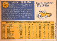 1970 Topps Dick Bosman #175 EX-MT+