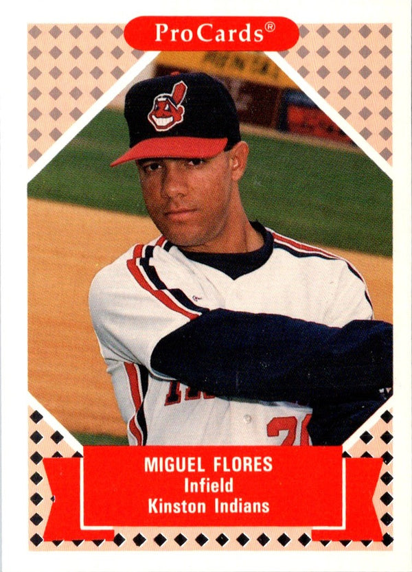 1991 ProCards Miguel Flores #55