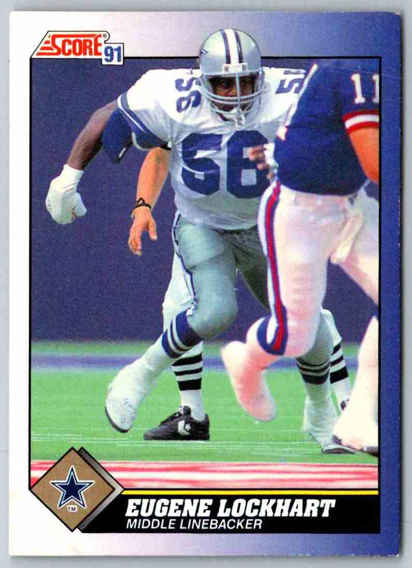 1991 Score Eugene Lockhart #35