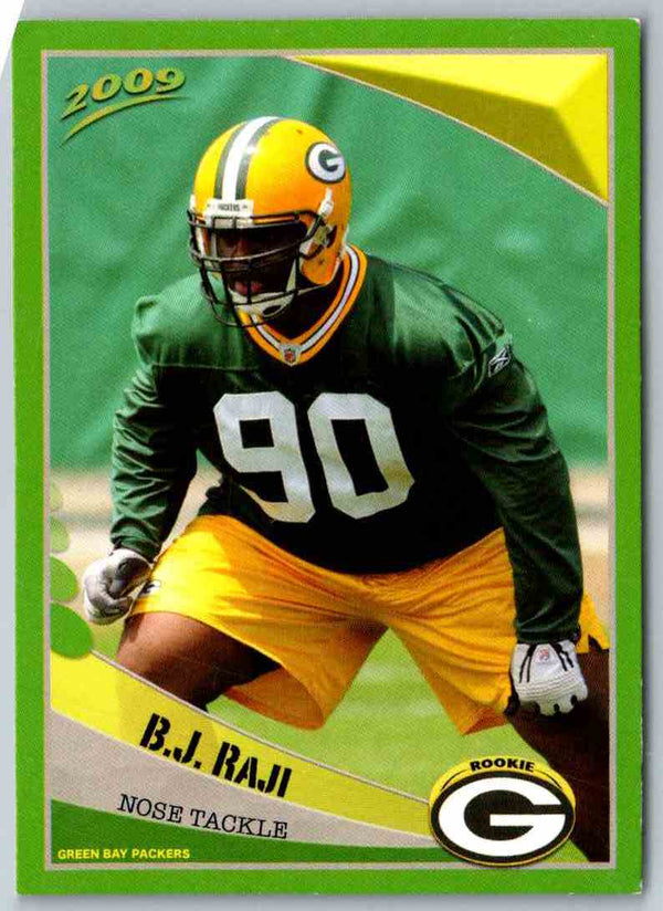 2011 Topps Football B.J. Raji #19 OF 20