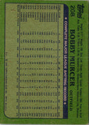 1982 Topps Bobby Murcer