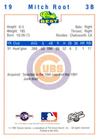 1992 Classic Best Huntington Cubs Mitch Root #19