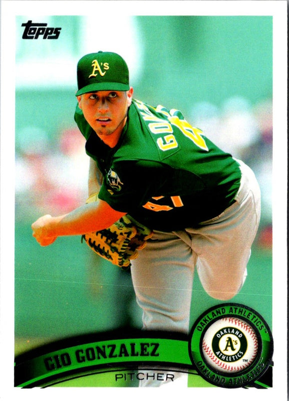 2011 Topps Gio Gonzalez #30
