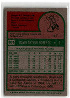 1975 Topps Dave Roberts #301 EXMT