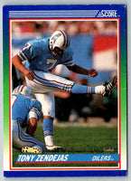 1990 Score Tony Zendejas #69