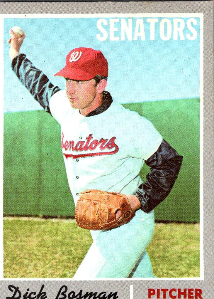 1970 Topps Dick Bosman