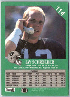 1991 Fleer Ultra Jay Schroeder #114