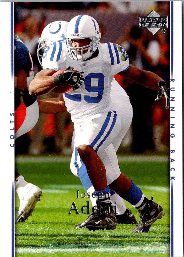 2007 Upper Deck Joseph Addai #82