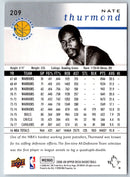 2008 Upper Deck Nate Thurmond