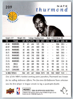 2008 Upper Deck Nate Thurmond #209