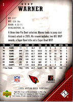 2005 Upper Deck Kurt Warner #3