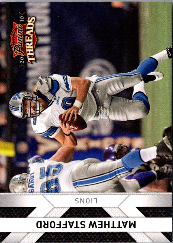 2010 Panini Threads Matthew Stafford #48