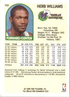 1989 Hoops Herb Williams #131