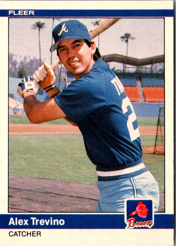 1984 Fleer Update Alex Trevino #U-118