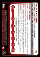 2011 Bowman Prince Fielder #173 NM-MT