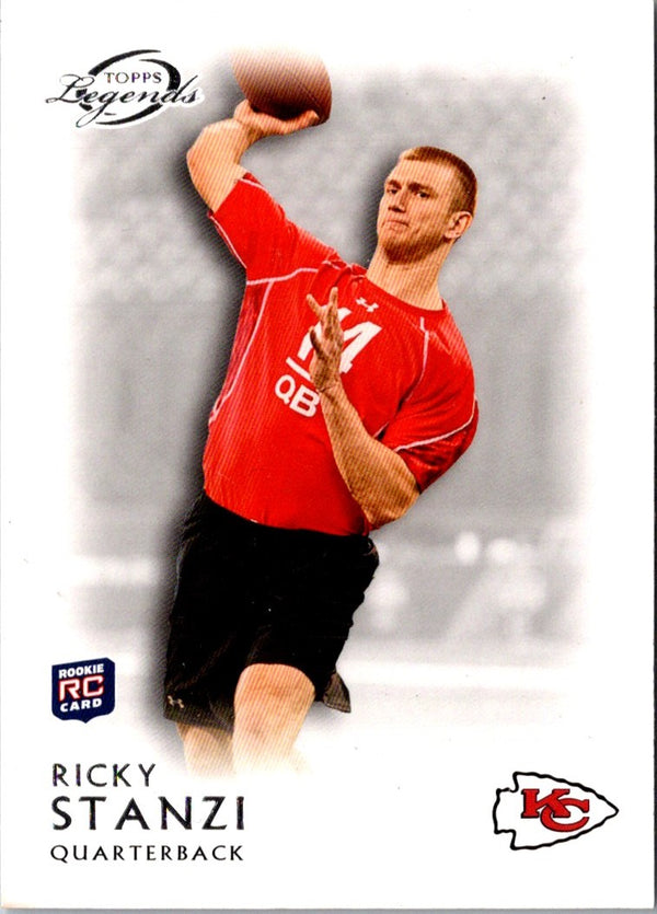 2011 Topps Gridiron Legends Ricky Stanzi #135 Rookie