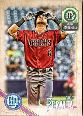 2018 Topps Gypsy Queen David Peralta #38