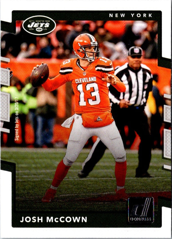 2017 Donruss Josh McCown #2