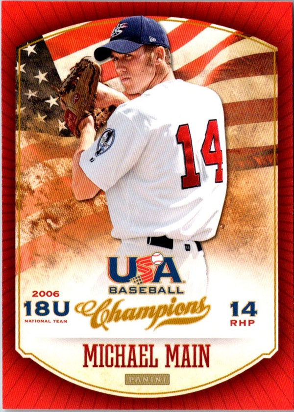 2013 Panini USA Champions Michael Main #43