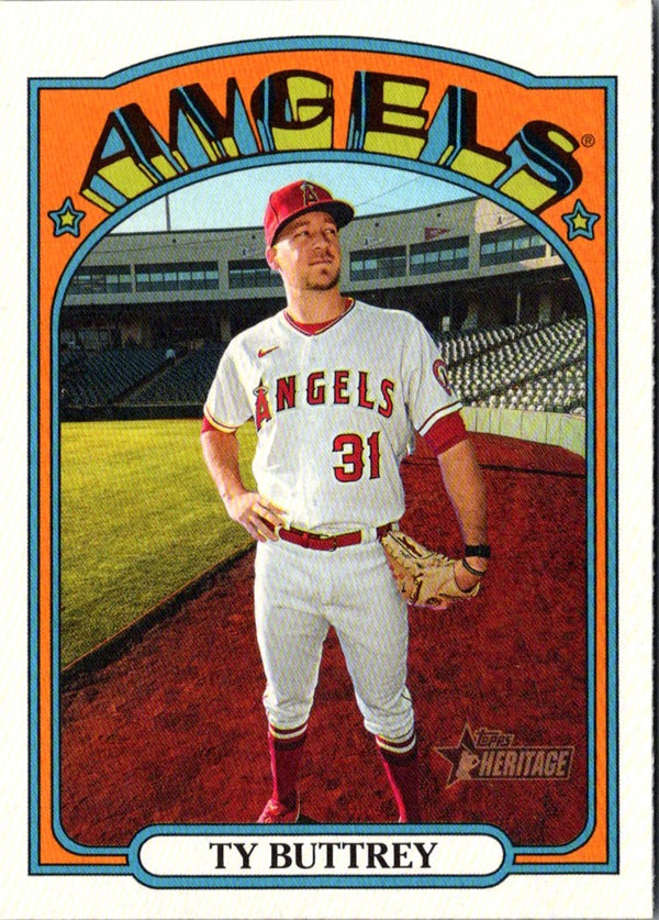 2020 Topps Now Road to Opening Day - Los Angeles Angels Ty Buttrey #OD-176