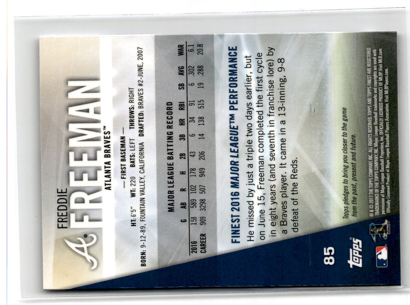 2017 Finest Freddie Freeman