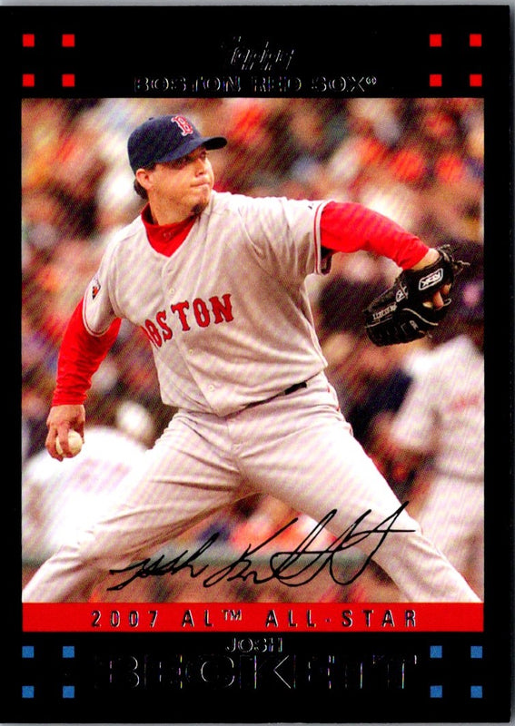 2007 Topps Updates & Highlights Josh Beckett #UH270