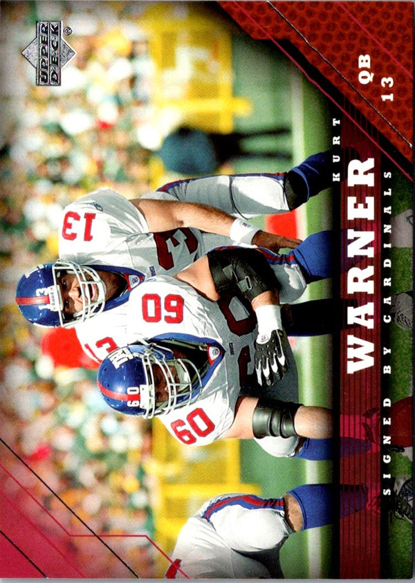 2005 Upper Deck Kurt Warner #3