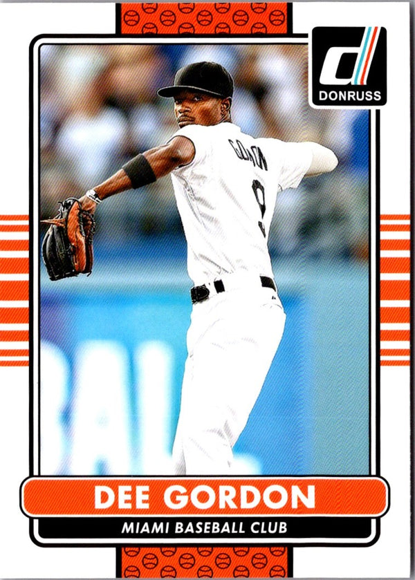 2015 Donruss Dee Gordon #109