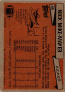 1981 Topps Nick Mike-Mayer