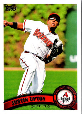 2011 Topps Justin Upton #40A