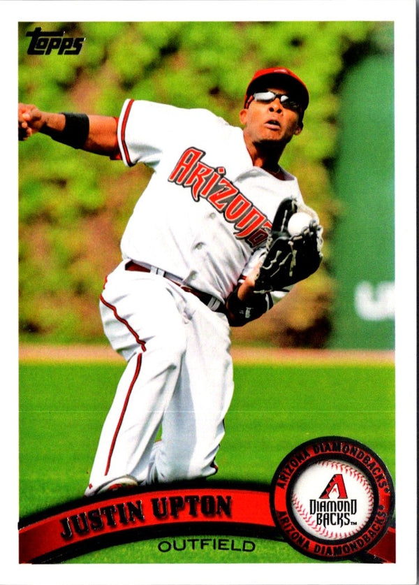 2011 Topps Justin Upton #40A