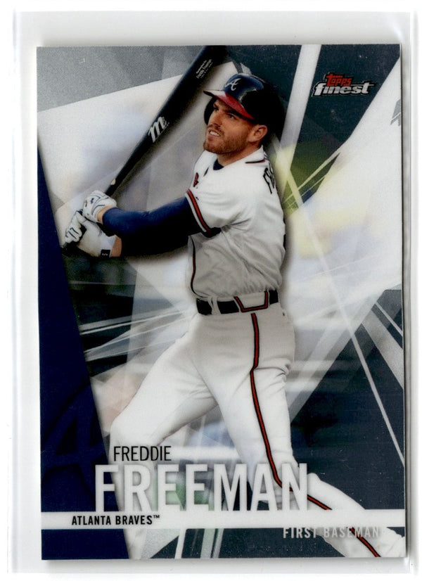 2017 Finest Freddie Freeman #85