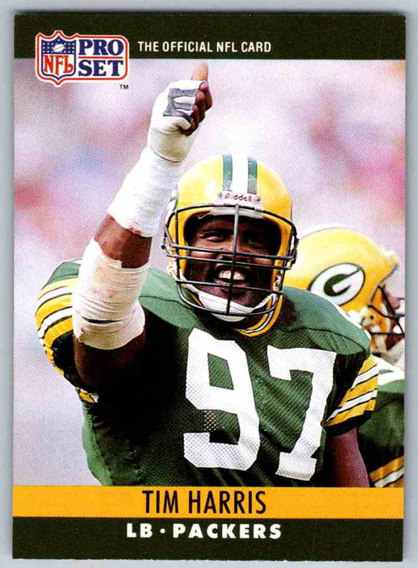 1990 Pro Set Tim Harris #109