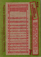 1985 Topps Mike Hargrove #425