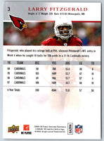 2008 Upper Deck Larry Fitzgerald #3