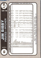 1981 Fleer Star Stickers Jim Bibby #65