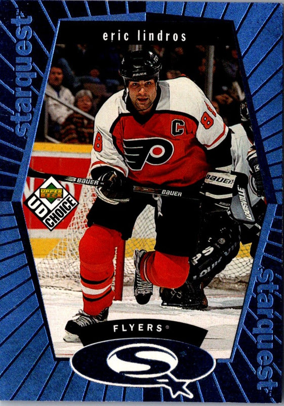 1998 UD Choice StarQuest Blue Eric Lindros #SQ28