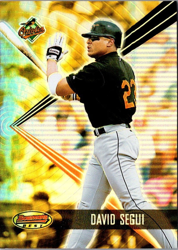 2001 Bowman's Best David Segui #74