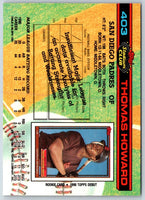 1991 Stadium Club Thomas Howard #403