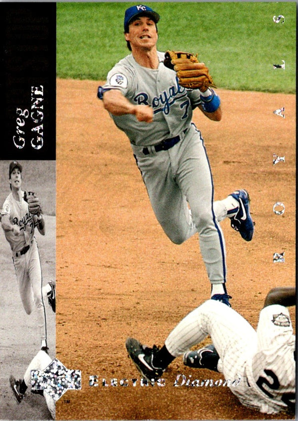 1995 Kansas City Royals Police Greg Gagne #7