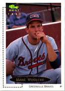 1991 Classic Best Gold Bonus Mark Wohlers