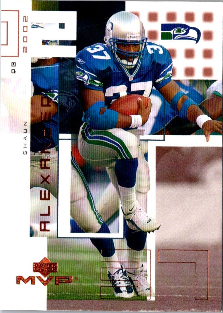 2002 Upper Deck MVP Shaun Alexander