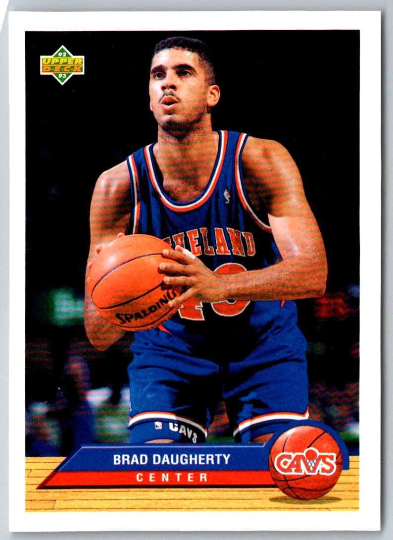 1992 Upper Deck McDonald's Brad Daugherty