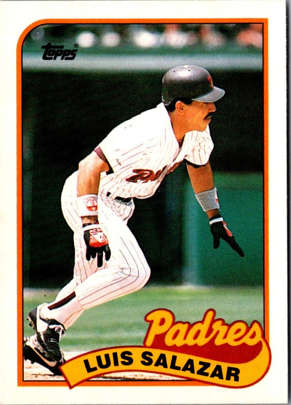 1989 Topps Traded Luis Salazar #107T