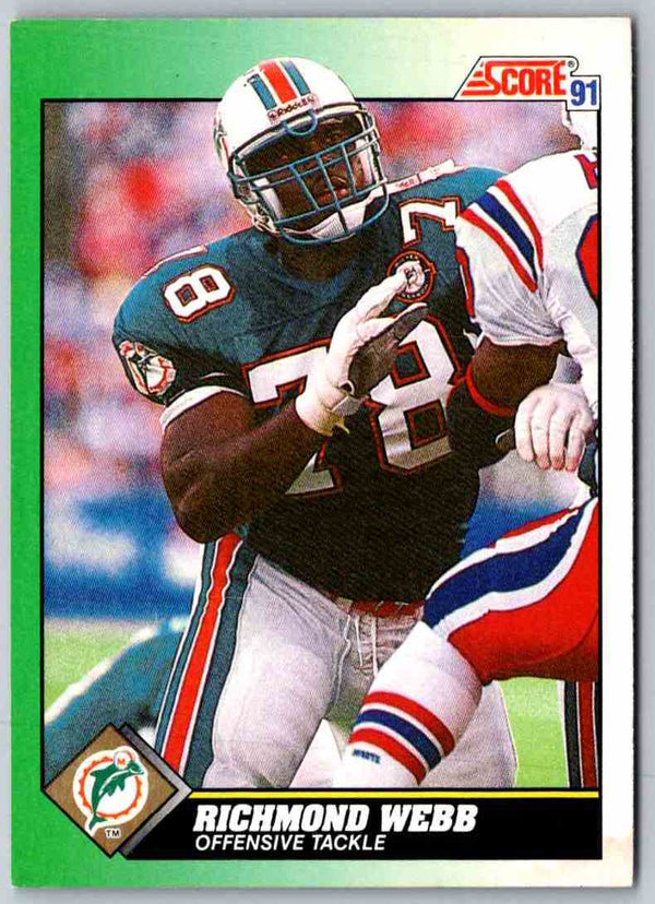 1991 Score Richmond Webb #236