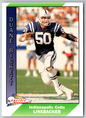 1991 Pacific Duane Bickett #190