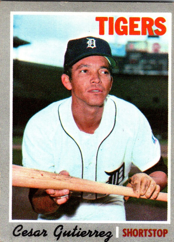 1970 Topps Cesar Gutierrez #269 EX-MT+