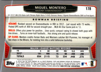 2013 Bowman Chrome Miguel Montero #178
