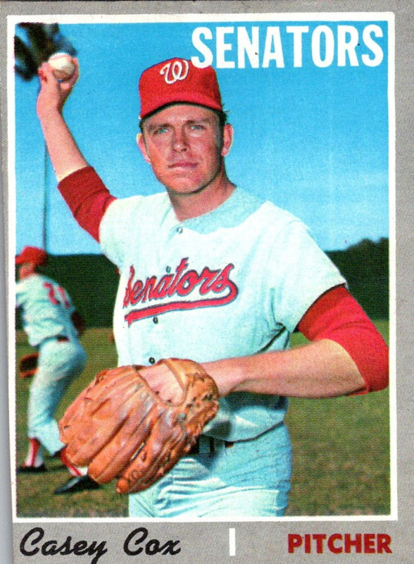 1970 Topps Casey Cox #281 EX-MT+