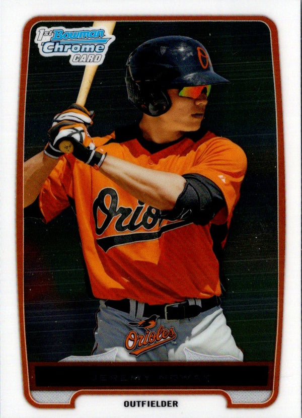 2012 Bowman Chrome Prospects Jeremy Nowak #BCP128